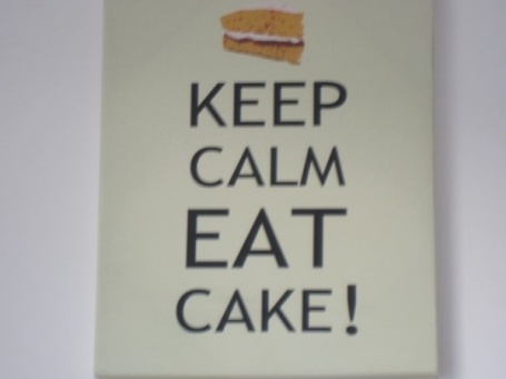 Be Calm, Eat Cake